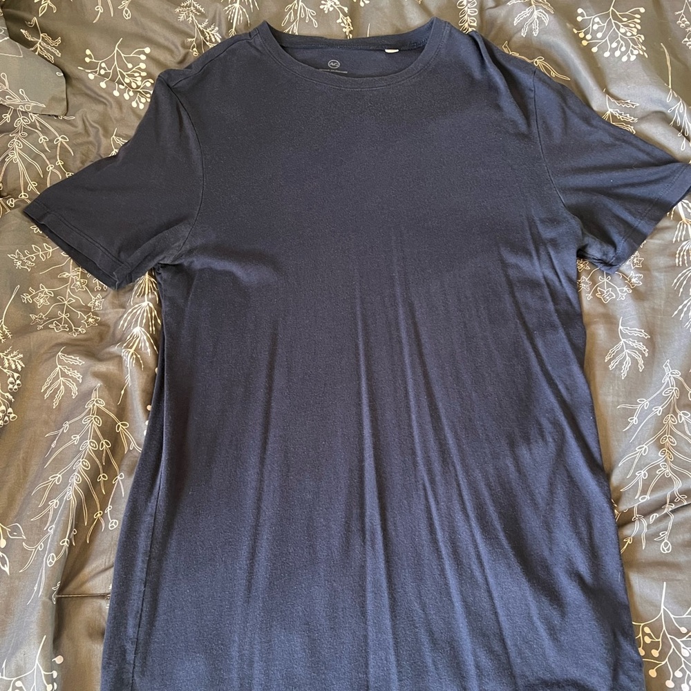 AG short sleeve navy blue shirt (S)